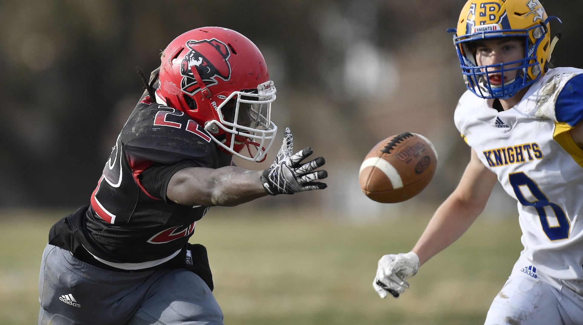 Roosevelt defeats Borgia in a Class 3 District 2 Football Game